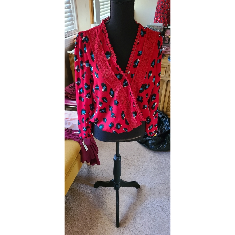 Brand new w tags Francesca pinup top